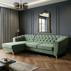 Coltar Luis 1, extensibil cu lada, 4 locuri