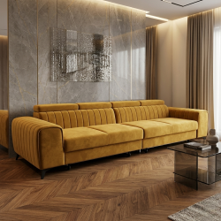 Canapea extensibila 4 locuri Clement | 2 module independente