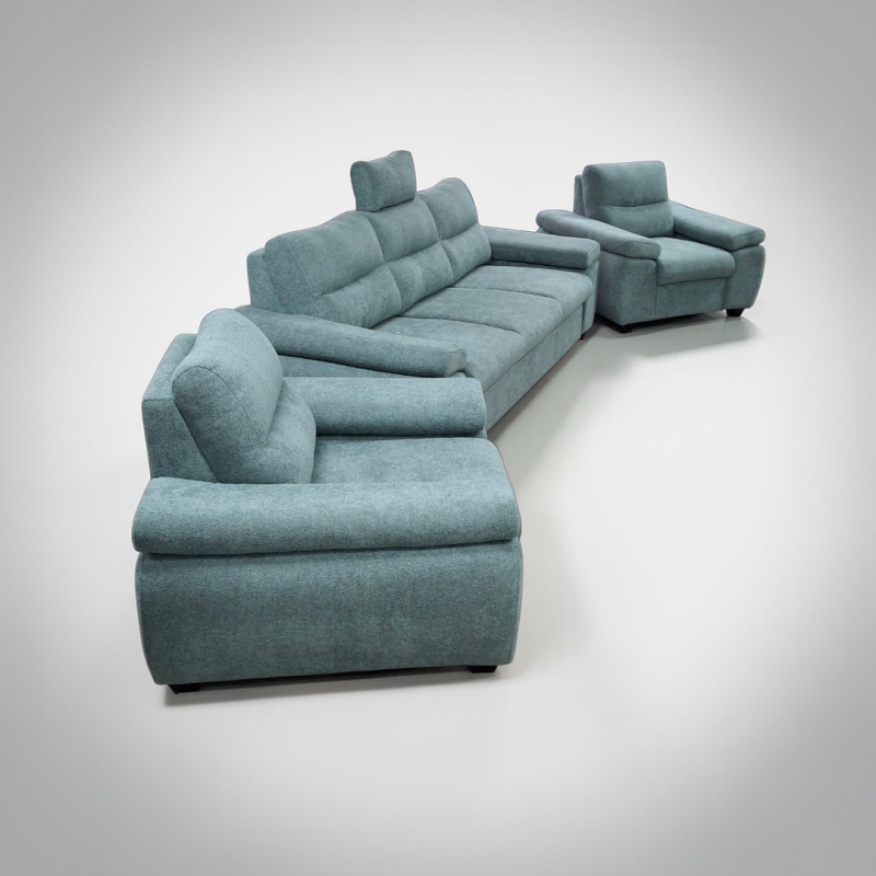Set living OTTO – canapea extensibilă și fotolii moderne