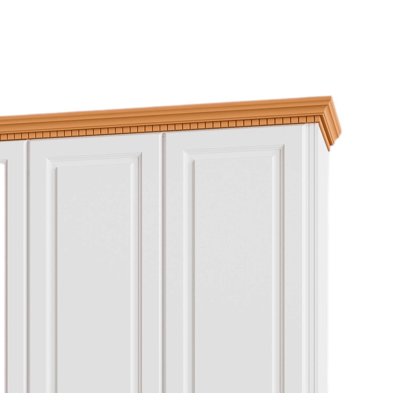 Dulap lemn masiv 5 uși dormitor – dulap mare tip dressing Bucov