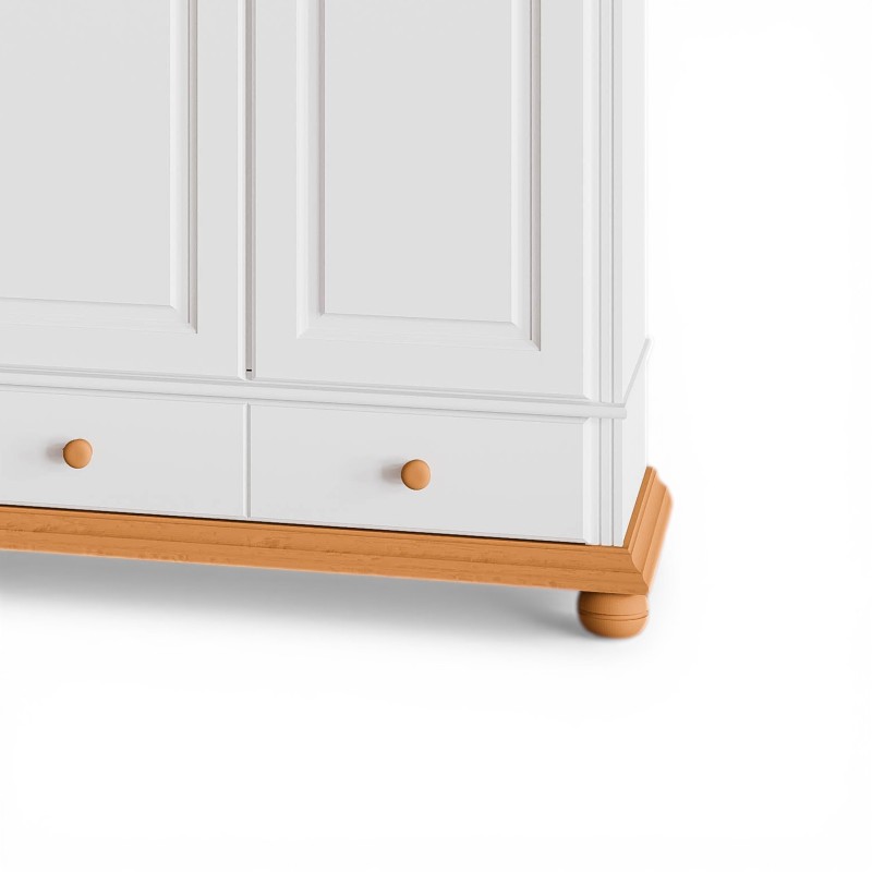 Dulap lemn masiv 5 uși dormitor – dulap mare tip dressing Bucov