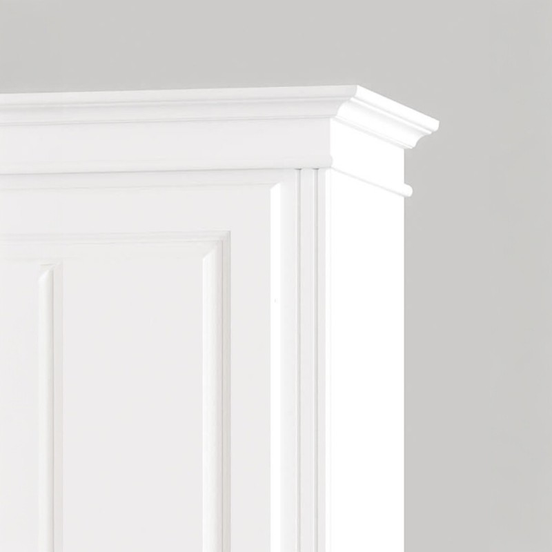 Dulap lemn masiv 2 uși SEVA – dulap compact pentru spații mici | Sofastil