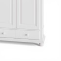 Dulap Bucov lemn masiv, H220 CM, 3 usi 2 sertare