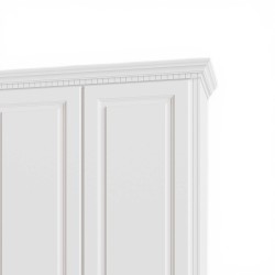 Dulap Bucov lemn masiv, H220 CM, 3 usi 2 sertare