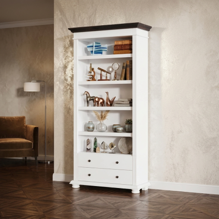 Etajera MARA lemn masiv, 98 x 38 x 200 cm