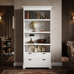 Etajeră Îngustă Lemn Masiv Cleo – Ideală pentru Spații Mici