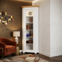 Vitrină de Colț Lemn Masiv Mara Integrală – Design Compact