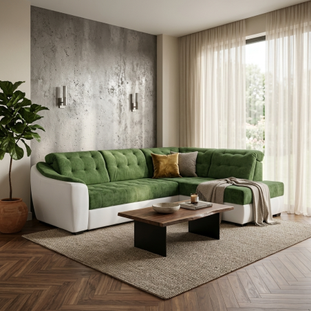 Colțar living extensibil Antonio cu design modern și funcționalitate completă