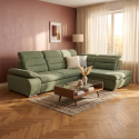 Colțar living modern Venus cu design elegant și detalii premium