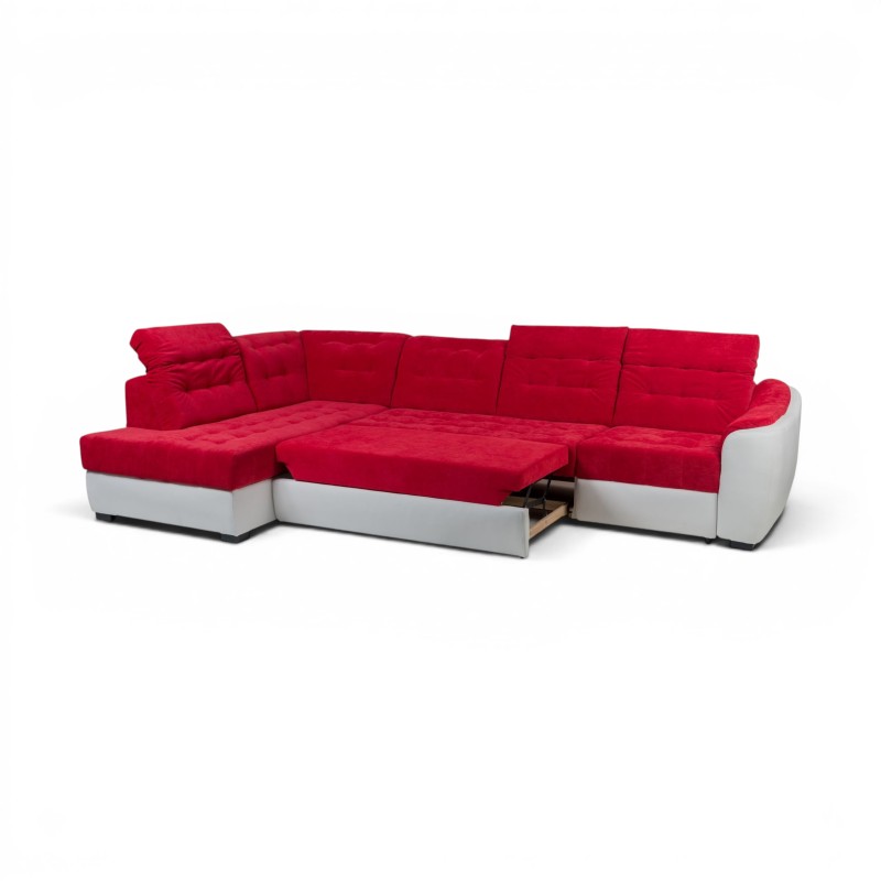 Colțar în L Antonio extensibil și personalizabil pentru living modern