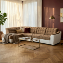 Colțar în L Antonio extensibil și personalizabil pentru living modern