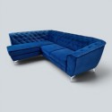 Colțar Chesterfield modern King Luis pentru living luxury și elegant