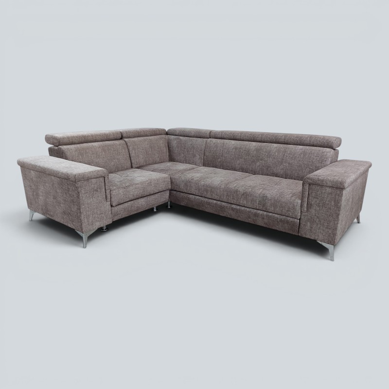 Colțar Extensibil Oliver cu Ladă și Tetiere Reglabile  Sofastil