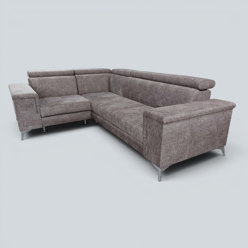 Colțar Extensibil Oliver cu Ladă și Tetiere Reglabile  Sofastil