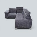 Colțar Extensibil Oliver cu Ladă și Tetiere Reglabile  Sofastil