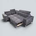 Colțar Extensibil Oliver cu Ladă și Tetiere Reglabile  Sofastil