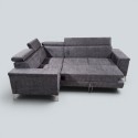 Colțar Extensibil Oliver cu Ladă și Tetiere Reglabile  Sofastil