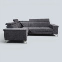Colțar Extensibil Oliver cu Ladă și Tetiere Reglabile  Sofastil