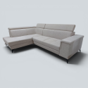 Colțar Extensibil Hermes cu Ladă și Tetiere Reglabile | Sofastil