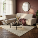 Colțar Extensibil Hermes cu Ladă și Tetiere Reglabile | Sofastil