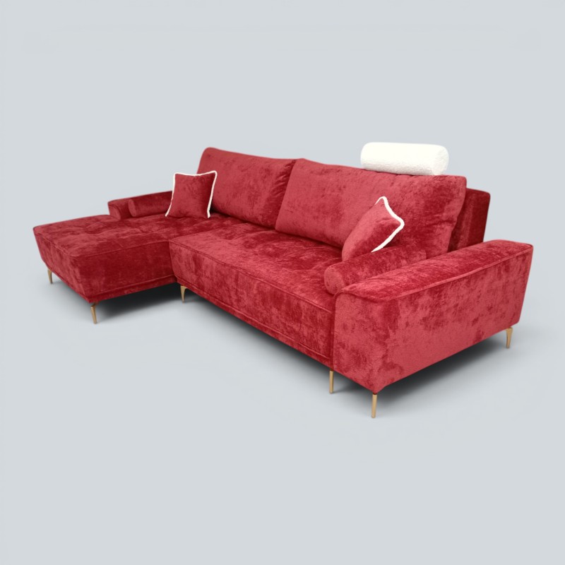 Colțar Living Baron Extensibil cu Ladă și Design Modern | Sofastil