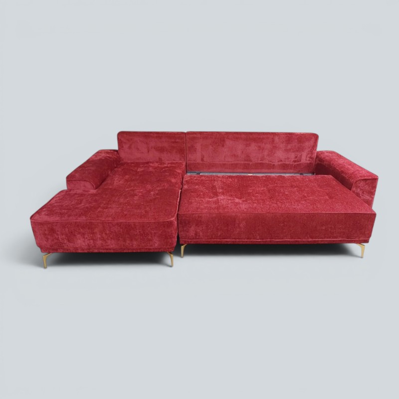 Colțar Living Baron Extensibil cu Ladă și Design Modern | Sofastil