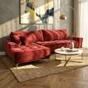 Colțar Living Baron Extensibil cu Ladă și Design Modern | Sofastil