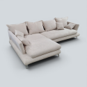 Colțar Extensibil Patras cu Ladă și Design Modular | Sofastil