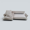 Colțar Extensibil Patras cu Ladă și Design Modular | Sofastil