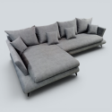 Colțar Extensibil Patras cu Ladă și Design Modern | Sofastil