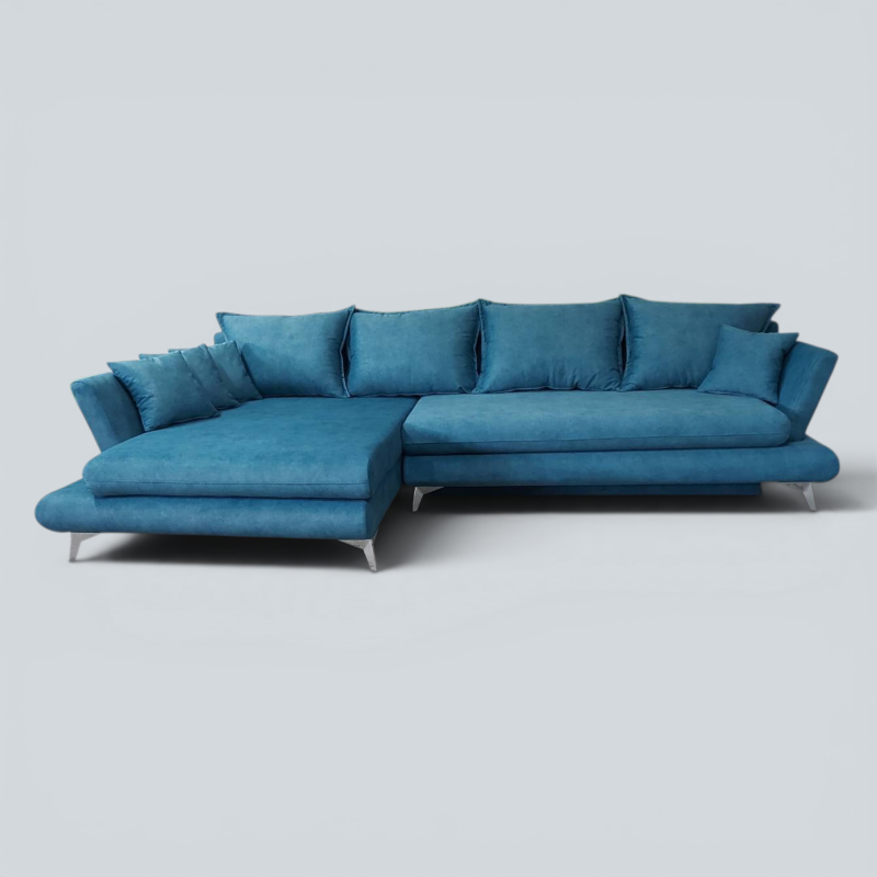 Colțar Extensibil Patras cu Ladă și Design Modern | Sofastil