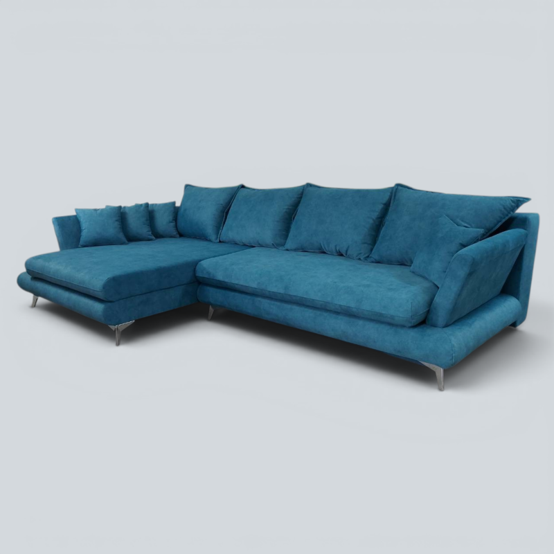 Colțar Extensibil Patras cu Ladă și Design Modern | Sofastil