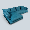 Colțar Extensibil Patras cu Ladă și Design Modern | Sofastil