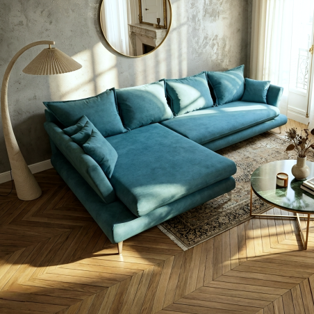 Colțar Extensibil Patras cu Ladă și Design Modular | Sofastil