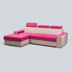 Colțar Extensibil Leone 2 cu Tetiere Reglabile | Sofastil