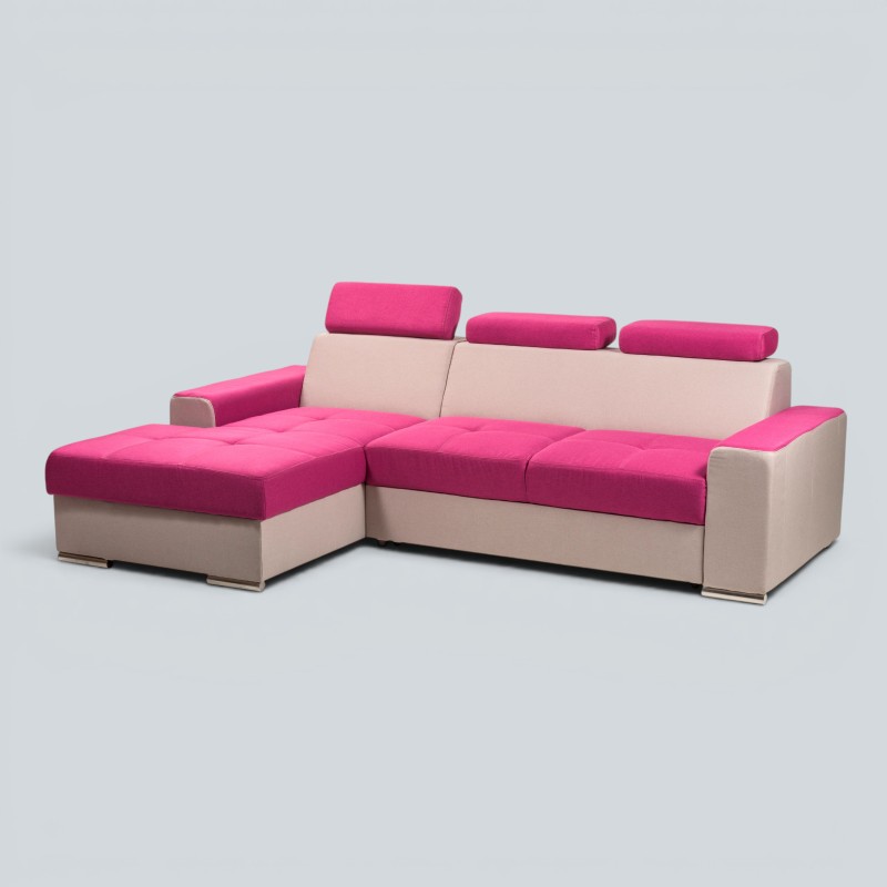 Colțar Extensibil Leone 2 cu Tetiere Reglabile | Sofastil