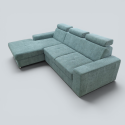 Colțar Extensibil Leone 2 cu Tetiere Reglabile | Sofastil
