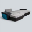 Colțar Mara cu 2 Tabureți Ascunși și Extensie Lift | Sofastil