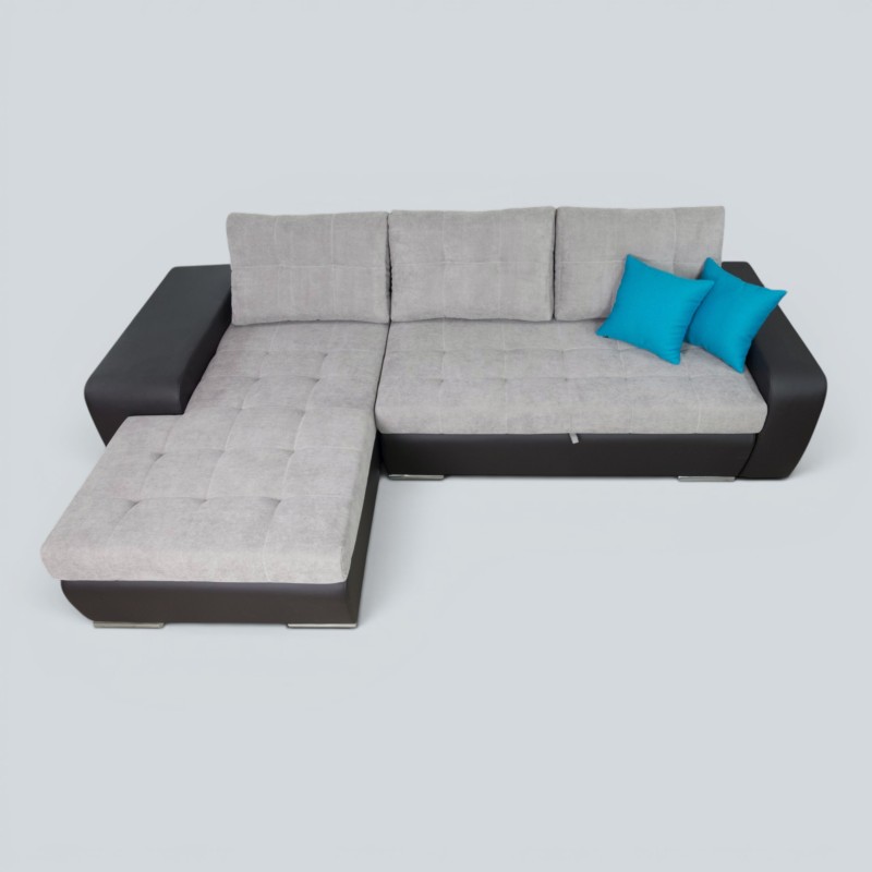 Colțar living Mara cu 2 Tabureți Ascunși și Extensie Lift | Sofastil