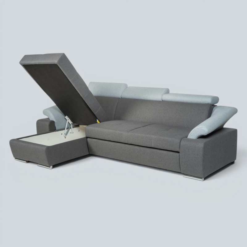 Colțar Extensibil Toledo 1 cu Tetiere Reglabile | Sofastil