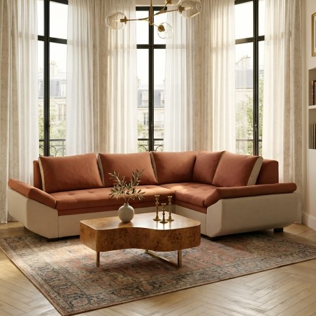 Colțar Extensibil Elixir cu Perne Premium și Ladă | Sofastil