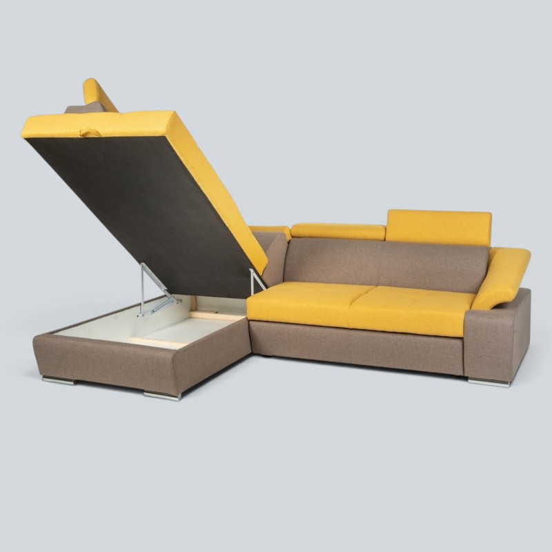 Coltar Extensibil Toledo cu Tetiere Reglabile | Sofastil