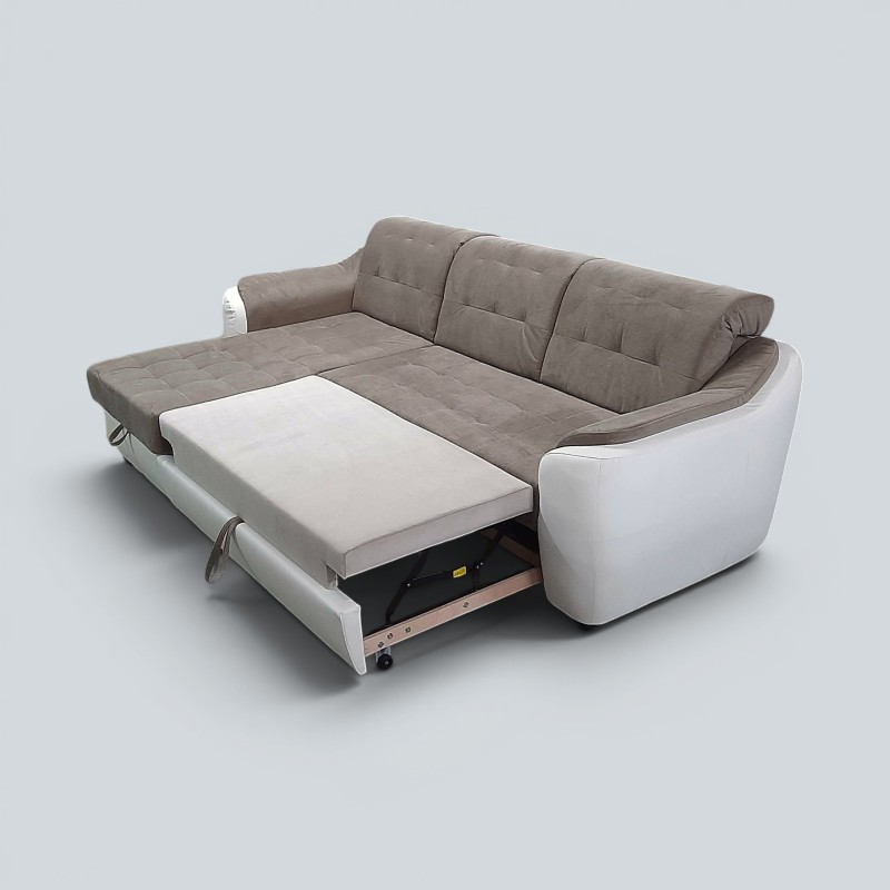 Colțar Antonio extensibil cu șezlong și ladă | Sofastil