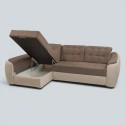 Colțar Antonio extensibil cu șezlong și ladă | Sofastil