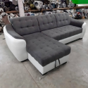 Colțar Antonio extensibil cu șezlong și ladă | Sofastil