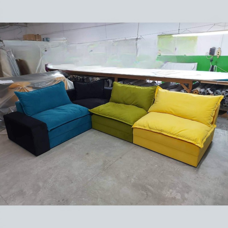 Colțar modular Modulo pentru living modern | Sofastil
