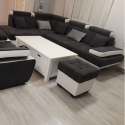 Colțar extensibil Madeira – confort ergonomic, ladă depozitare, tetiere reglabile