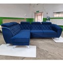 Colțar King Luis – model soft luxury modern cu tetiere reglabile