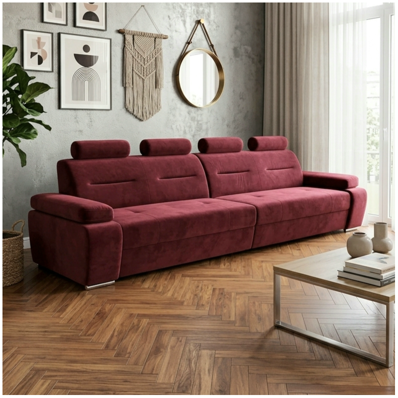 Canapea Melisa 4 Locuri 2+2 Extensibilă Modulară