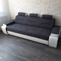 Canapea  living Melisa 3 Locuri Extensibilă cu Brațe Reglabile